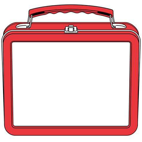 metal lunch box cartoon|lunch box clip art free.